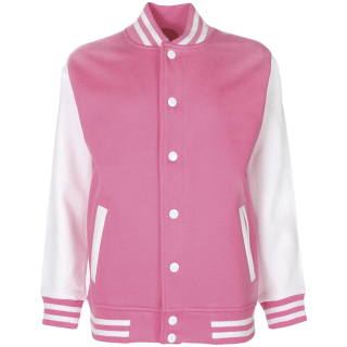 Baseball vest | Roze